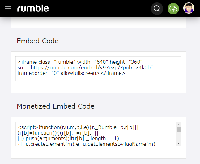 Rumble 動画公開完了　その２