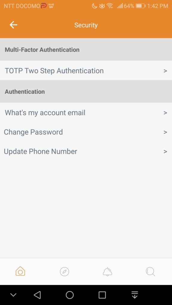 Parler Setting Preferences -2 Security