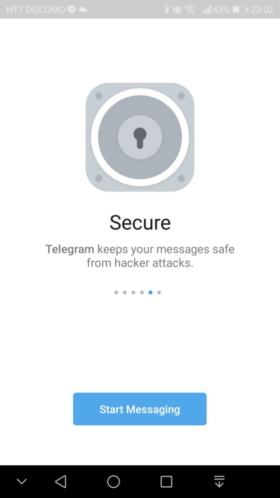 Telegram スマホアプリをインストール 09