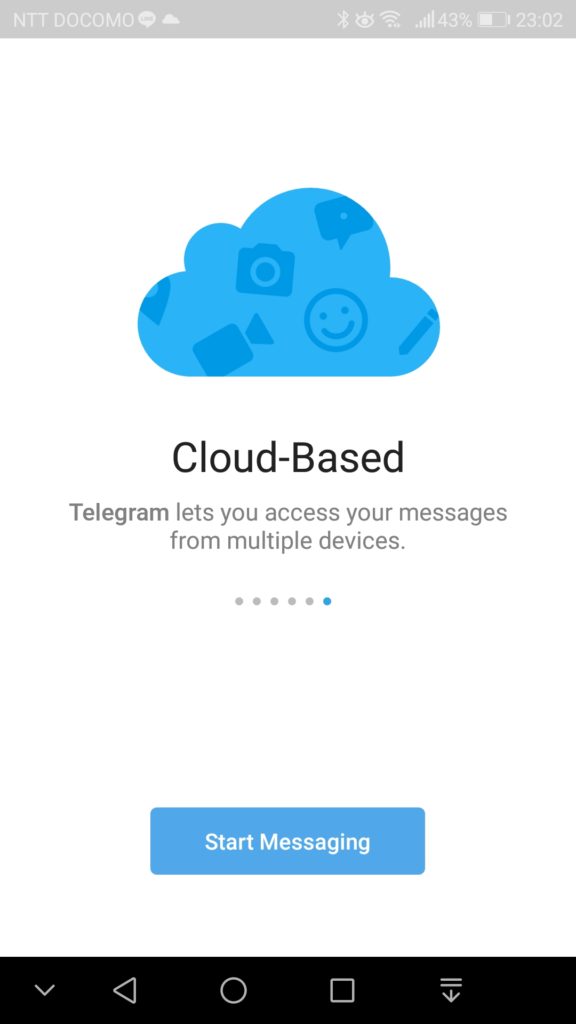 Telegram スマホアプリをインストール 10