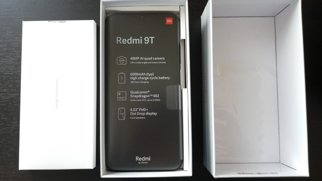 Redmi 9T 内装箱