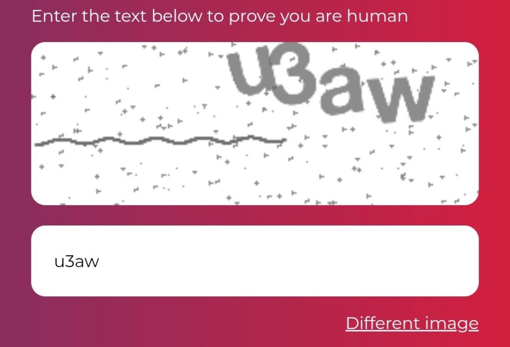 Parler ロボットでない認証＿新